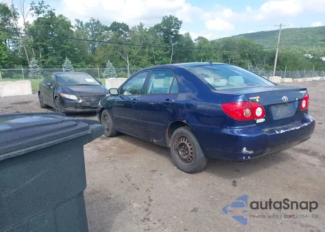 2007 Toyota Corolla Le z USA, uszkodzony, nr VIN JTDBR32EX70101677